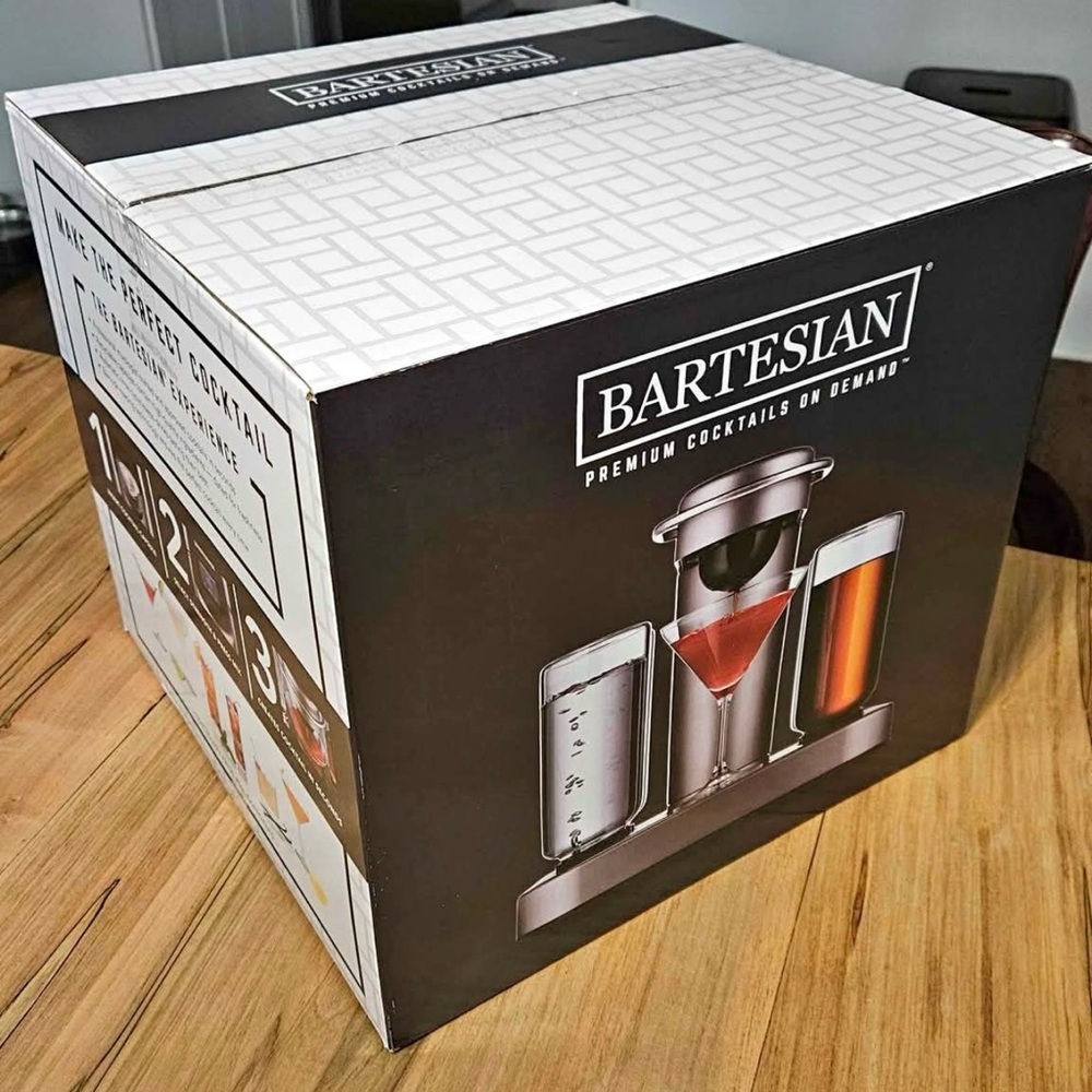 Premium Cocktail Maker - Black and Silver